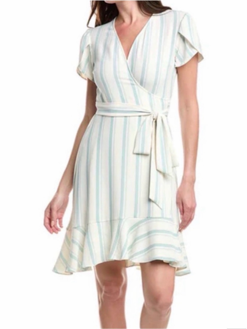 cabi Boardwalk Wrap Dress Size Large EUC